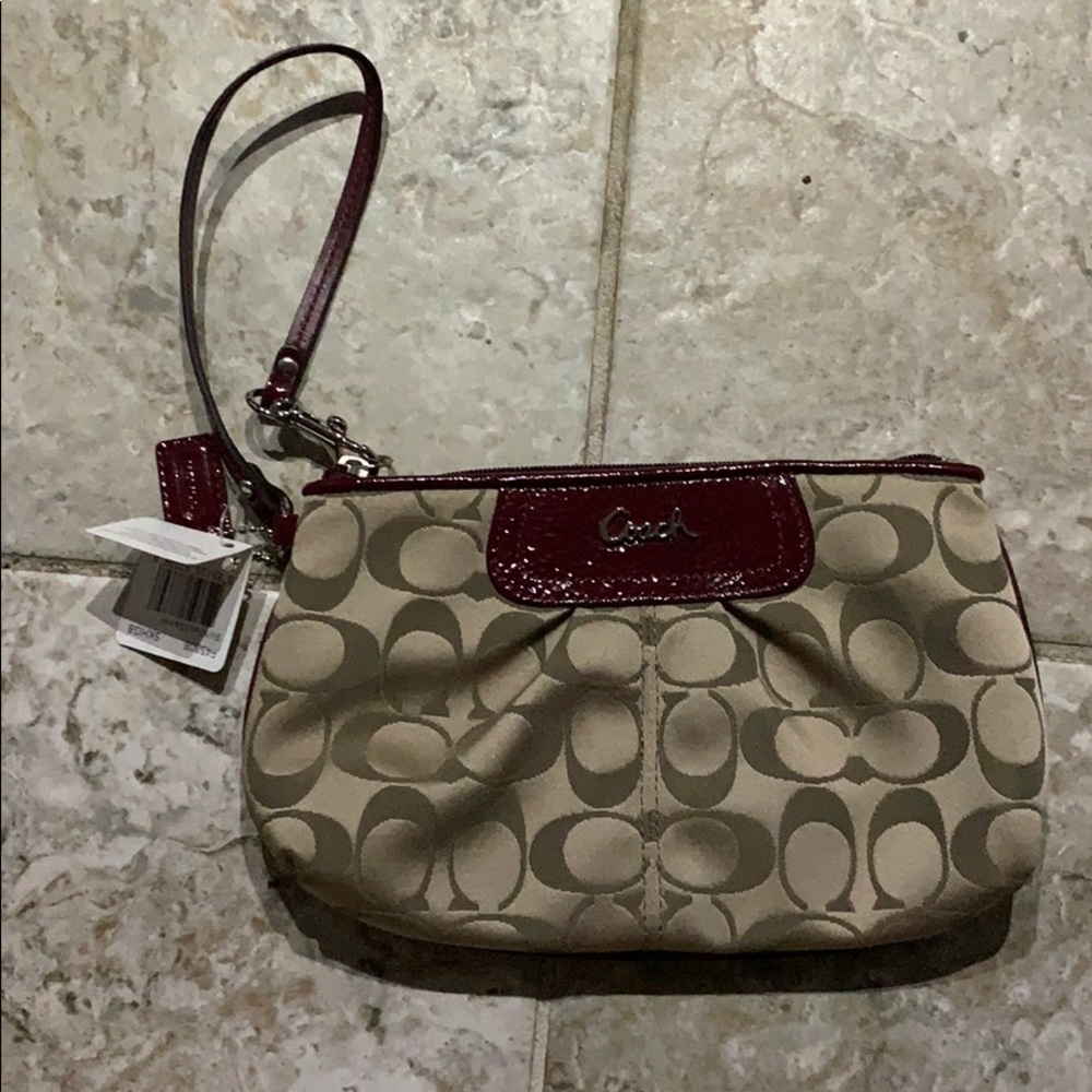 Coach wristlet